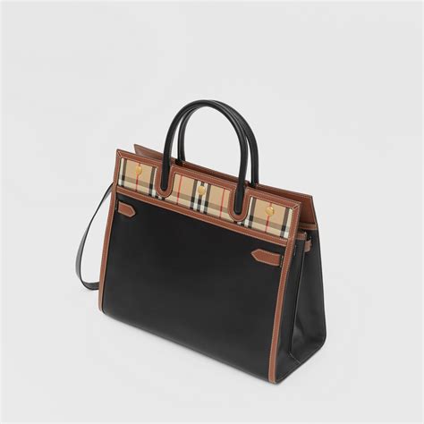 burberry black leather bag|burberry new bag 2021.